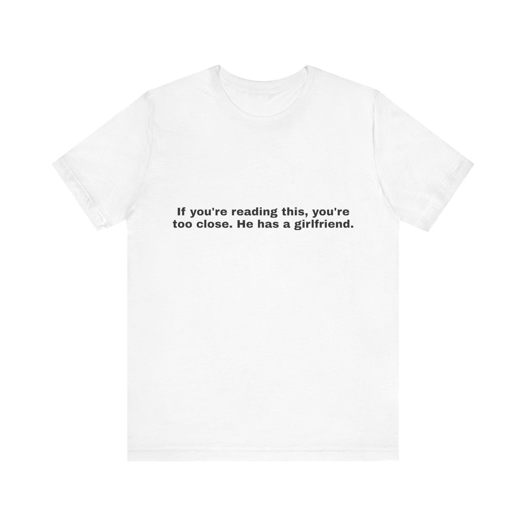 T-SHIRT „Nicht so nah – vergeben & glücklich“