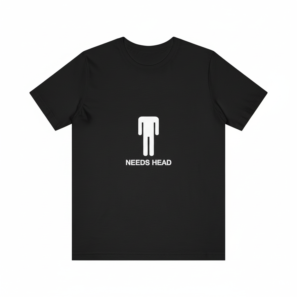NEEDS HEAD GRAPHIC T-SHIRT