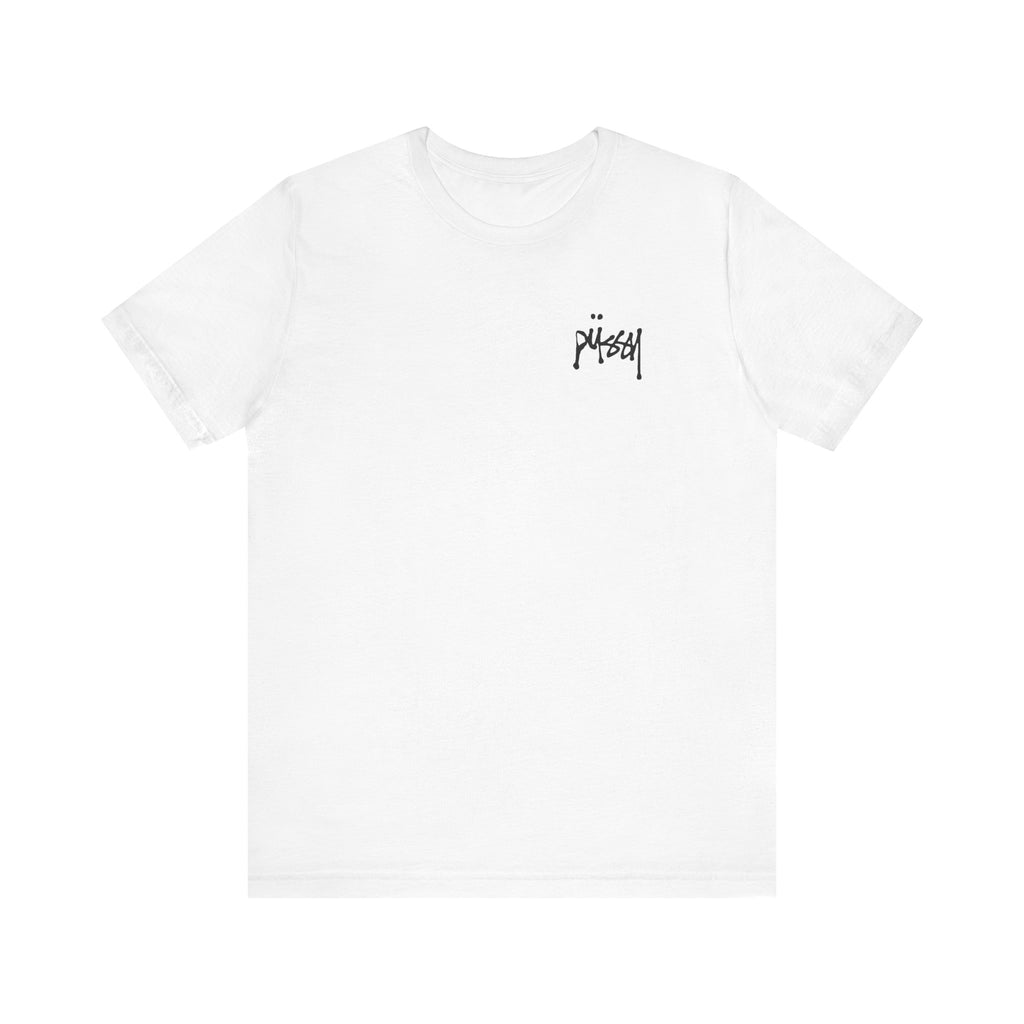 T-Shirt "PÜSSY" Schriftzug (klein)