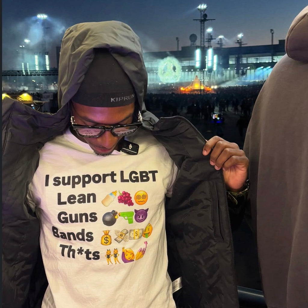 I SUPPORT LGBT GRAPHIC T-SHIRT