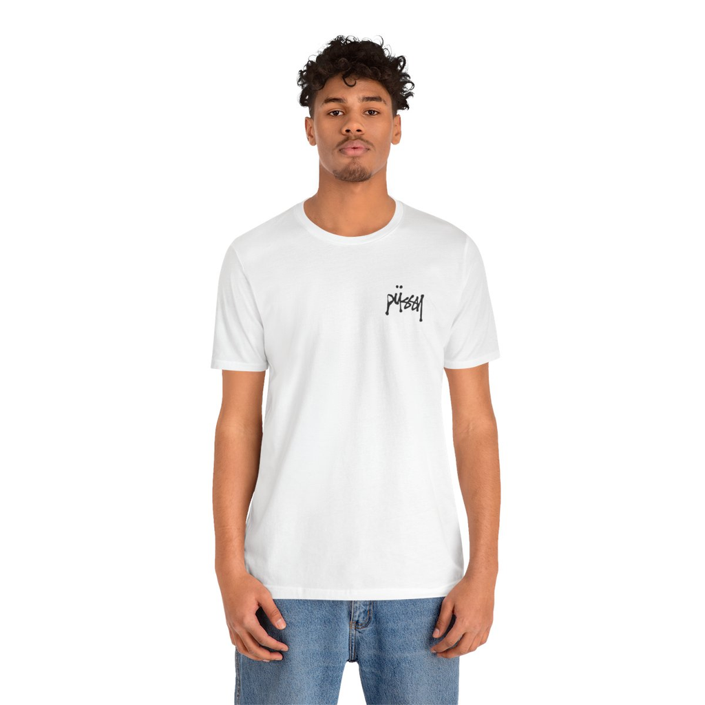 T-Shirt "PÜSSY" Schriftzug (klein)